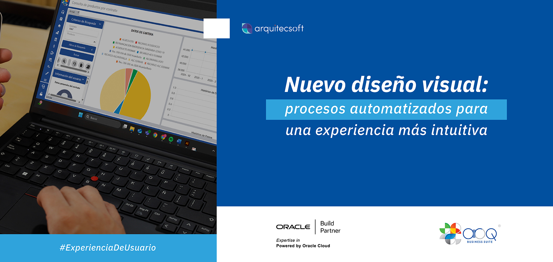Una experiencia más intuitiva: nuevo diseño visual y procesos automatizados de ARQ Business Suite v5.0